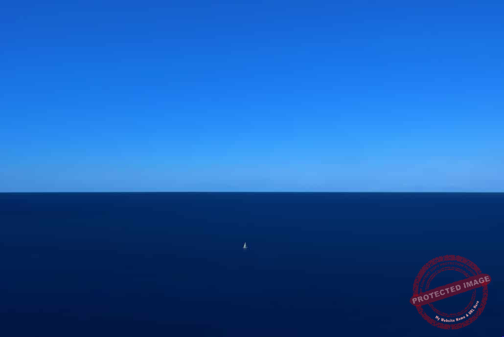 Out of the blue